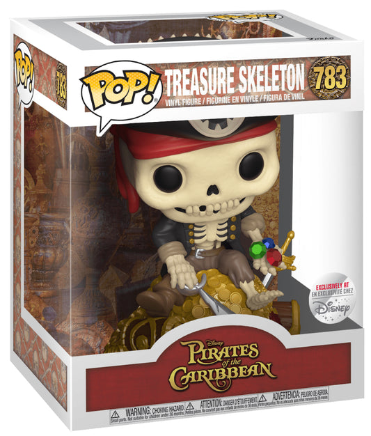 Funko Pop Jumbo Pirates of The Caribbean Treasure Skeleton