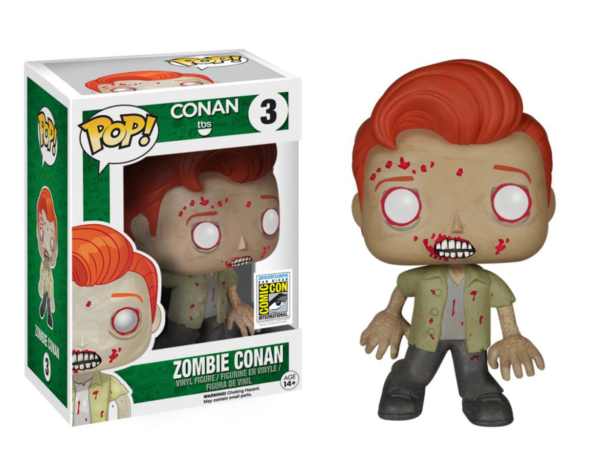 Funko Pop Zombie Conan SDCC