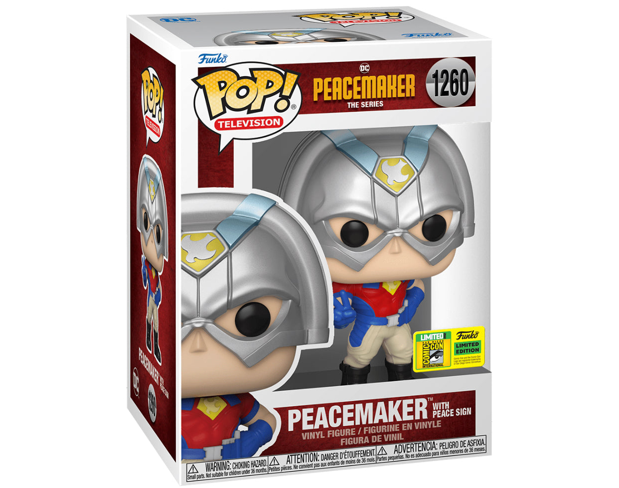 SDCC Peacemaker Funko Pop