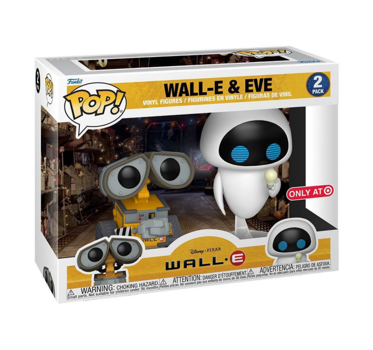 Funko POP! Wall-e and Eve