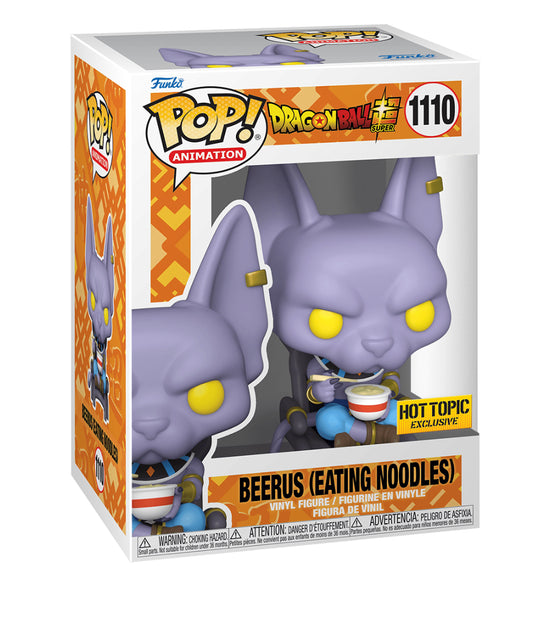 Funko Pop Beerus (eating noodles)