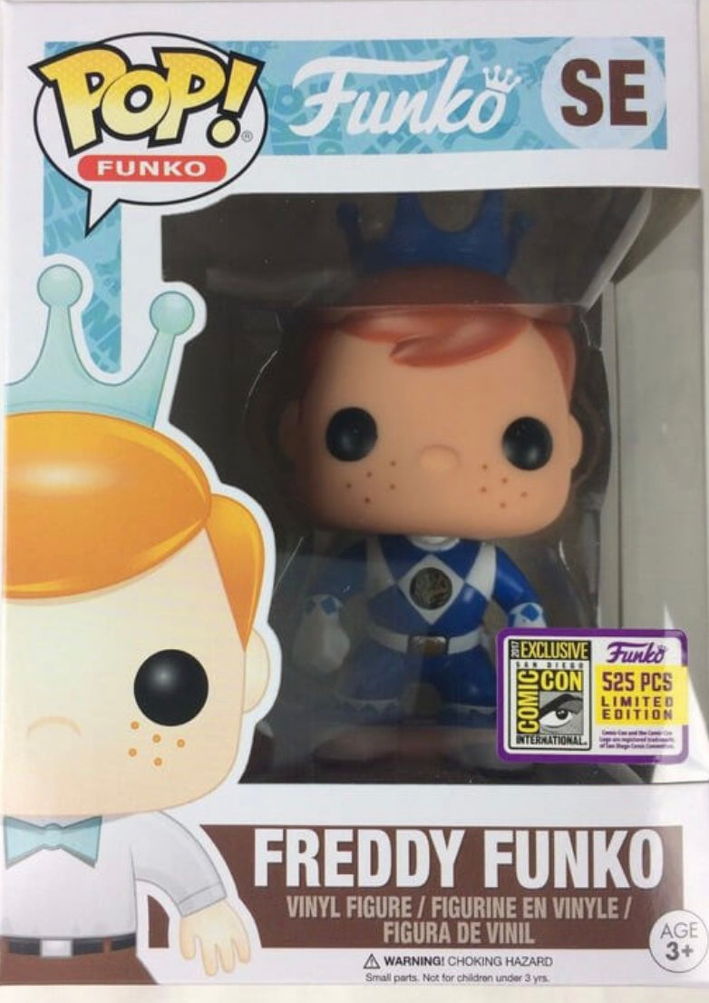 Freddy Funko As Blue Ranger