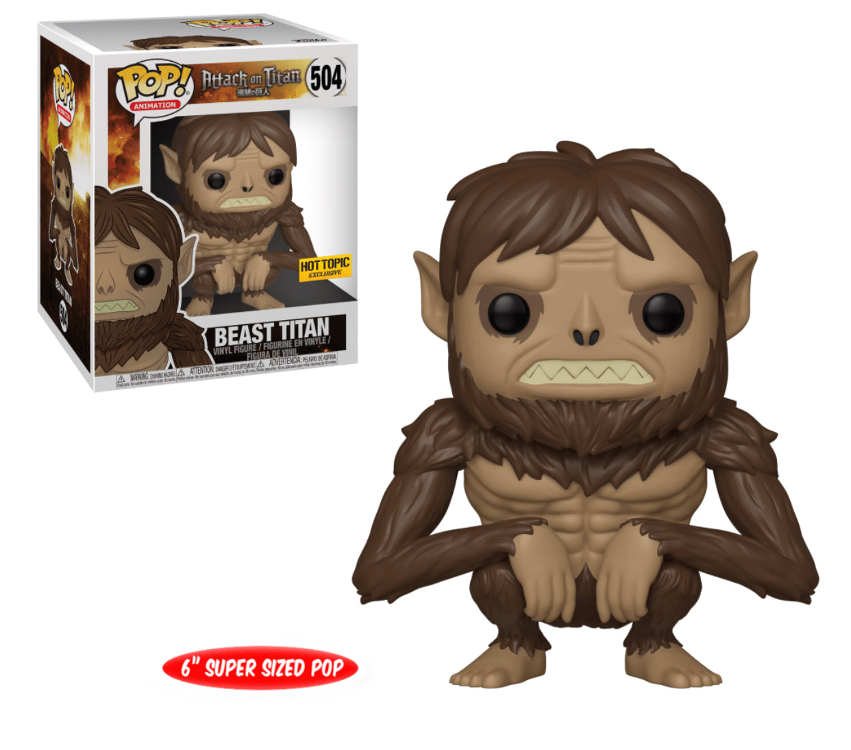 Funko Pop Beast Titan 6” AOT