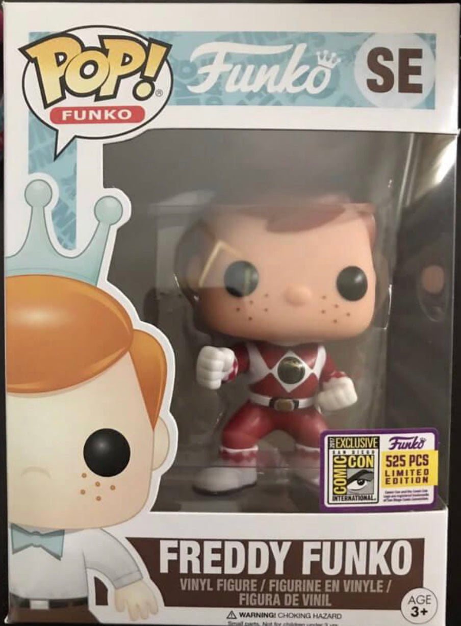 Freddy Funko As Red Ranger