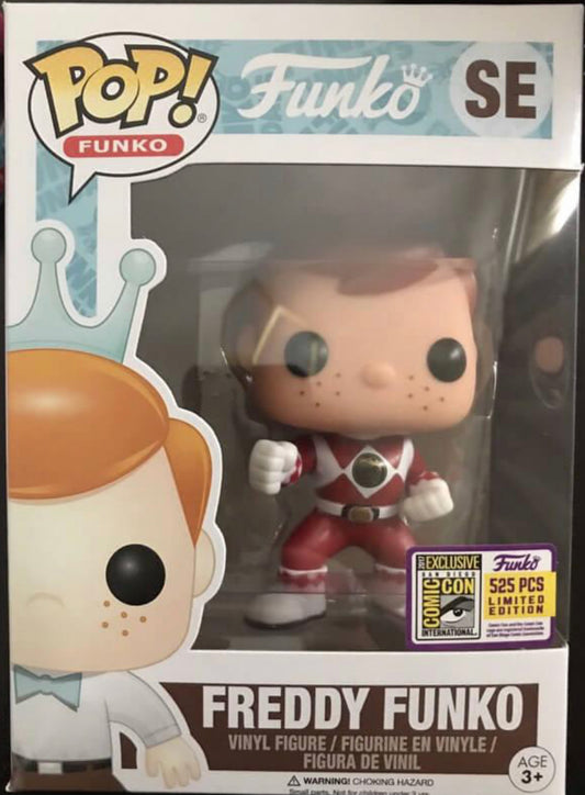 Freddy Funko As Red Ranger