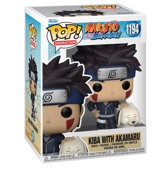 Funko POP! Naruto - Kiba with Akamaru